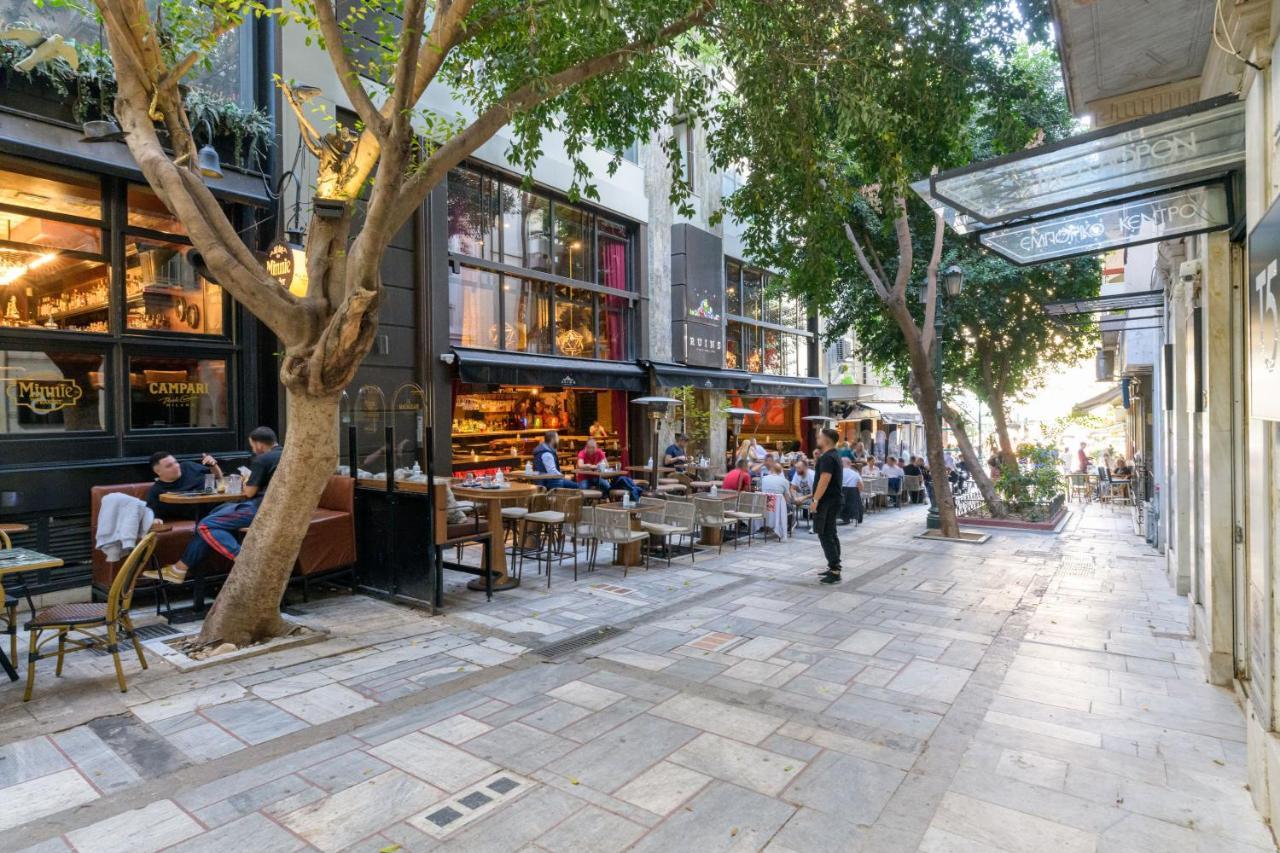 Hubstay - Kolonaki Central Luxury Suite In Athens - 5 Mins Walk To Syndagma, Ermou Exterior foto
