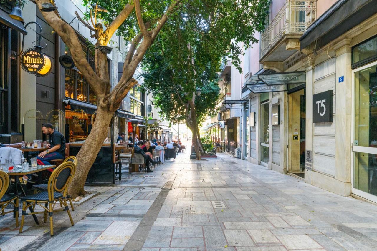Hubstay - Kolonaki Central Luxury Suite In Athens - 5 Mins Walk To Syndagma, Ermou Exterior foto